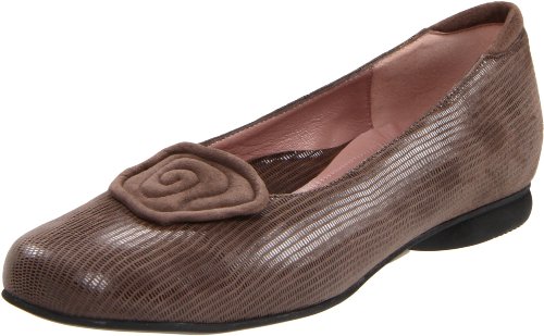 Beautifeel Women's Alexa Ballerina Flat,Clay Luminous Suede,37 EU/6-6.5 M US