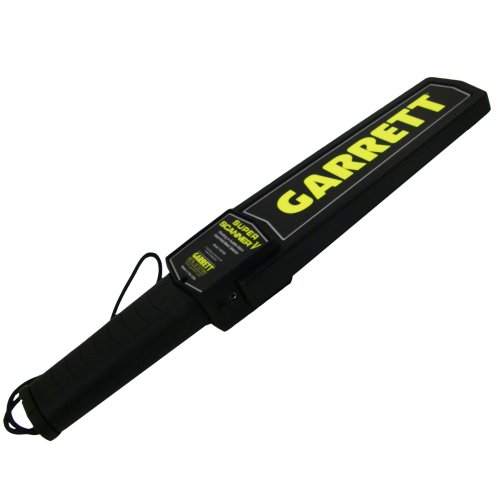 Garrett SuperScanner V Compact Ultra Sensative HandHeld Metal Detector Wand