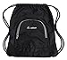 WODISON Basic Waterproof Sports Gym Sackpack Bag Lightweight Drawstring Backpack