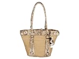 Style & Company Ginger Straw Large Purse