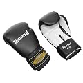 Profi PU Boxhandschuhe Handschuhe "White Tiger" schwarz/wei�