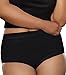 Fruit of the Loom 6-Pack Women's Fit for Me Plus Size Microfiber Briefs 5DM204P