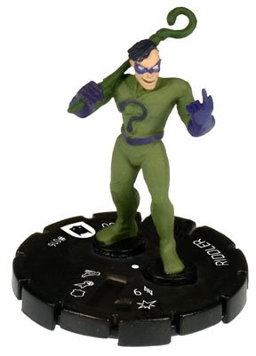  HeroClix: Riddler # 16 (Rookie) - Batman Alpha