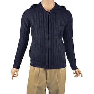 U.S. Polo Assn. Girls Hooded Sweater (Sizes 7 - 16)