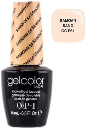 OPI Gelcolor Nail Polish, GCP61 Samoan Sand, 0.5 Fluid Ounce