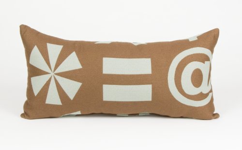 Keyed Up Rectangular Brown Pillow by Glenna Jean product image
