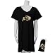 Colorado Buffaloes Ladies Black Nightshirt in a Bag