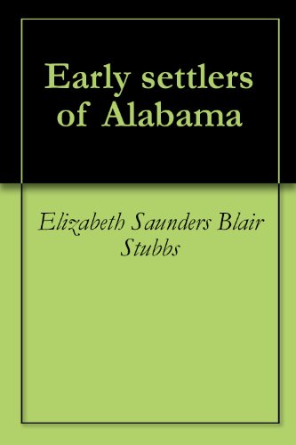 Early settlers of Alabama