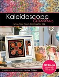 Electric Quilt Kaleidoscope Sew Fast Foundation Piecing 500 Blocks CD-ROM