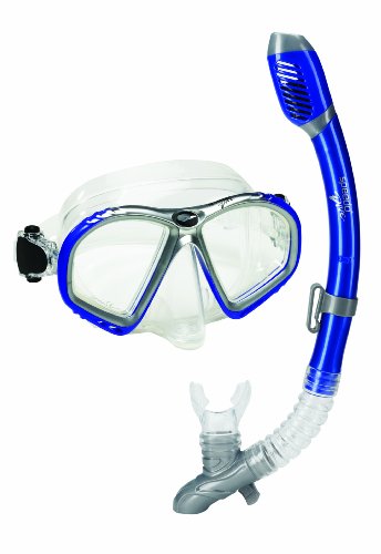 Speedo Adult Hyperdeep Mask Snorkel SetB005MWROPU