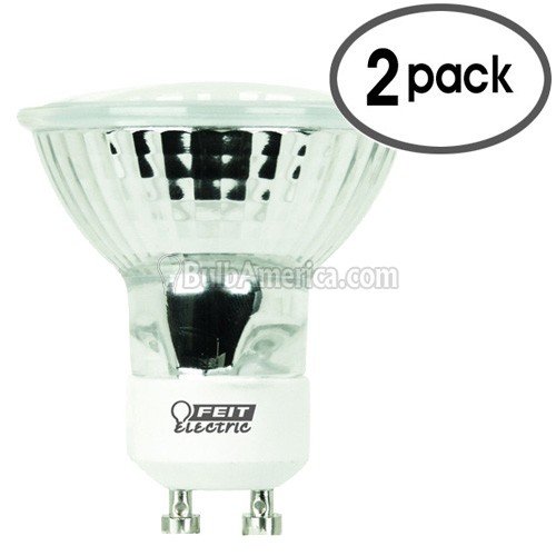 Feit Electric BPXN50MR16/GU10/2 Xenon MR16120-Volt Bulb, 2 Pack