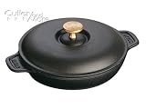 Round Plate w/ Lid Staub (Matte/Brass)