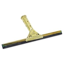 Unger Golden Clip Brass Squeegee Complete, 12 Inch Wide (GS300)