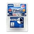 Brother International Corp. BRTTZES131 Industrial Tape- Laminated- .50in. Size- Black-Clear