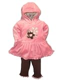 Chocolate Chip Dress and Legging Set by Little Me