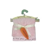 Child to Cherish Buttermilk Farm Blanket On Hanger and Rattle