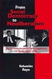 From social democracy to neoliberalism : the consequences of party hegemony in Spain, 1982-1996