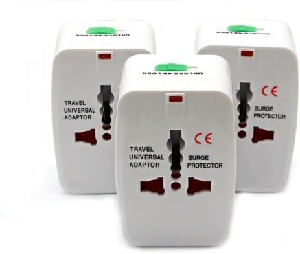 Multi-Converter (Code Only) All in One [Universal Travel Plug Adapter X 3EA] Power Plug Adapter For EUROPE/UK/USA/JPN/AUS/SPAIN/THAILAND