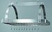 Old Dutch 101SN 30 Inch x 20.5 Inch x 15.75 Inch Satin Nickel Pot Rack with Grid & 24 Hooks