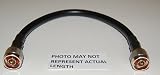 AIR802 - CA400 Antenna Cable Assembly (LMR 400 Equivalent), New AIR802 Tri-Metal N Plug (Male to N Plug (Male) Connectors, 3 Feet, Polyethylene (PE) Jacket
