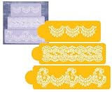 Designer Decorating Stencil Alencon Lace Set