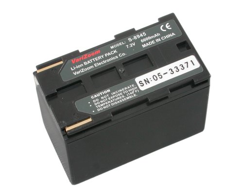 Varizoom High Capacity Mini DV Battery for Canon