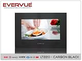 Evervue LT 22 Black Stainless Steel Kitchen TV