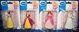 Disney Princess Toy or Cake Topper 4 Piece Set Ariel, Snow White, Belle and AuroraIMAGE