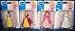 Disney Princess Toy or Cake Topper 4 Piece Set Ariel, Snow White, Belle and Aurora_s-1