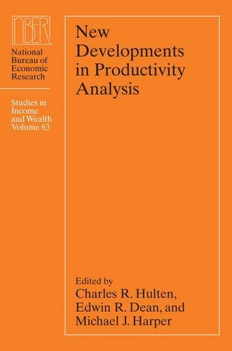 New Developments in Productivity Analysis (National Bureau of Economic Research Studies in Income and Wealth)