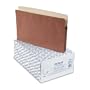 Pendaflex 1526E-OX Standard Red Fiber Recyc. File Pockets, Legal Size, 3-1/2" exp., 25/box