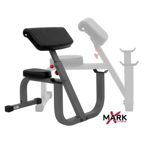 XMark Commercial Seated Preacher Curl Weight Bench XM 7612