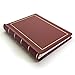 Wilson Jones Corporate Minute Book, Letter Size 8.5 x 11 Inches, 125 Pages/250 Sides, Red (W0396-11)