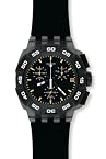 Swatch Black Hero Mens Watch SUIB414