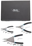 Martin PL1465K 3 Piece Snap Ring Plier Set with Plastic Box by Martin