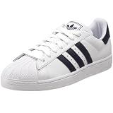 adidas Originals Men’s Superstar 2 Fashion Sneaker,White/Navy,11 D