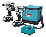 Makita LCT200W 18-Volt Compact Lithium-Ion Cordless 2-Piece Combo Kit