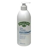 Natures Gate Skin Therapy Lotion for Dry, Chapped, Cracked Skin, 18-Ounce Pumps (Pack of 3)