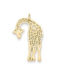 14k Giraffe Charm