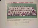 1983 Philladelphia Phillies National League Champion Team Picture with Mike Schmidt+