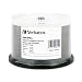 Verbatim DVD+R 4.7GB 8X DataLifePlus White Inkjet Printable, Hub Printable 50pk Spindle