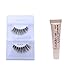 12 Pairs Crème 100% Human Hair Natural False Eyelash Extensions #43