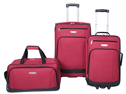 American Airlines Luggage Set Red 14153 50 3S 3 Piece Best 