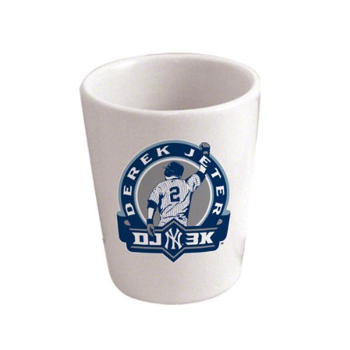 Derek Jeter New York Yankees 3000th Hit 2oz. Shot Glass