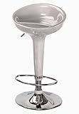 Scooper Barstool Silver