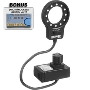 New Bower Macro Ring Light for Digital or Film Camera