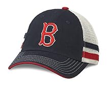 MLB American Needle Foundry Baseball Soft Mesh Back Adjustable Snapback Hat-Boston Red Sox
