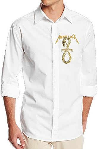 Metalica Don't Treat On Me Duola Men's Funny Long Sleeve Casual Shirt - SizeXL White
