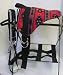 Sporting Goods : Miniature Horse / Small Pony Bareback Saddle Red Navaho Style