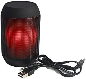 Bluetooth Speakers Mini Portable Bluetooth Wireless Speaker Colorful LED Light Subwoofer HIFI Speaker Support USB,TF Card, AUX, FM Inputs